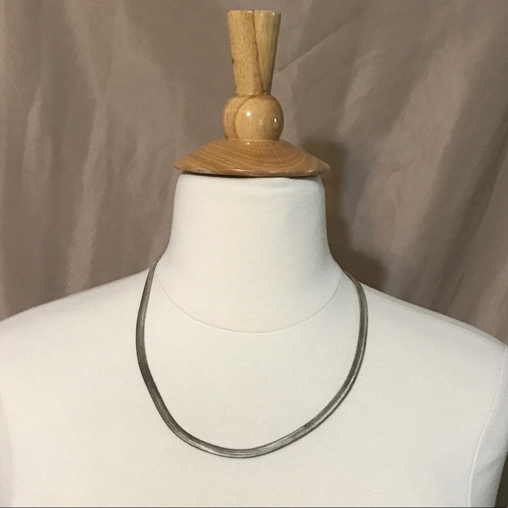 Silver Tone Necklace